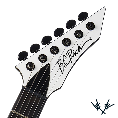 B.C Rich Guitars Luthier Headstock Decal