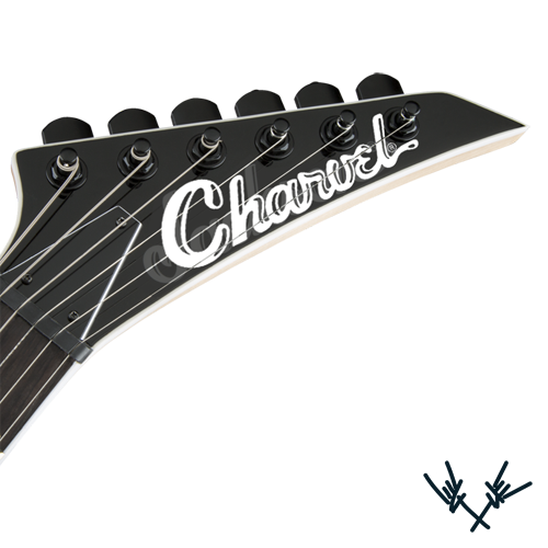 Charvel Guitars Luthier Headstock Scroll Decal