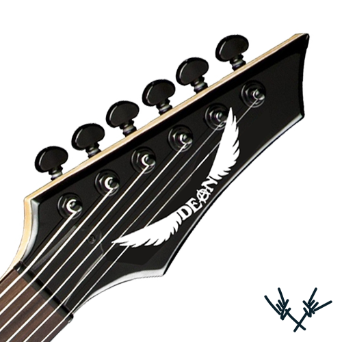 Dean Guitars Anarchy Headstock Decal