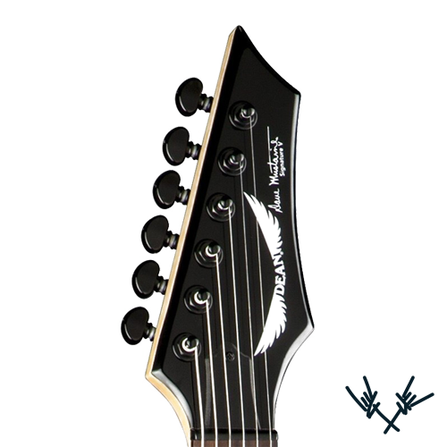 Dean Dave Mustaine Signature Luthier Headstock Decall