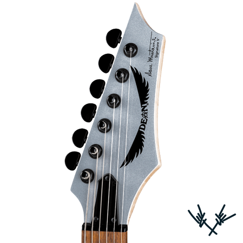 Dean Dave Mustaine Signature Luthier Headstock Decal
