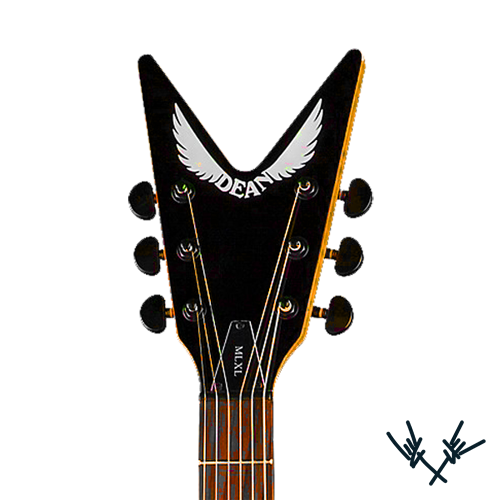 Dean Wings Luthier Headstock Decal