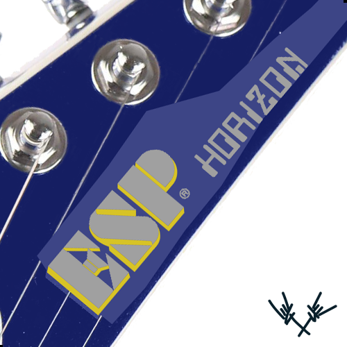 ESP Horizon 80s/90s Luthier Headstock Decal