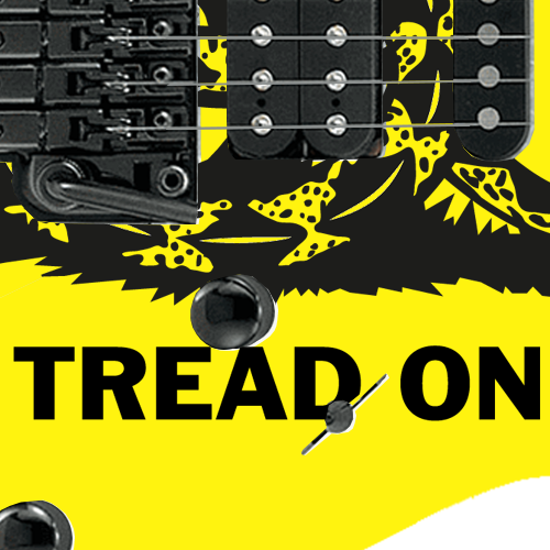 Gadsden Flag - Don't Tread On Me Guitar Decal Set Gadsden Flag - Don't Tread On Me Guitar Decal Set
