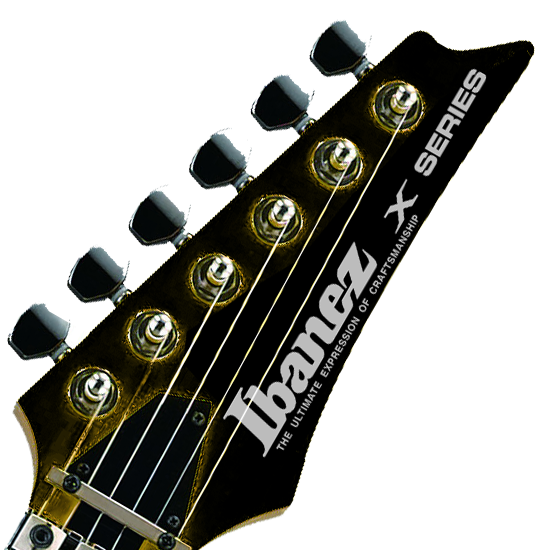 Ibanez X Series Luthier Headstock Decal