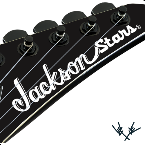 Jackson Stars Luthier Headstock Decal