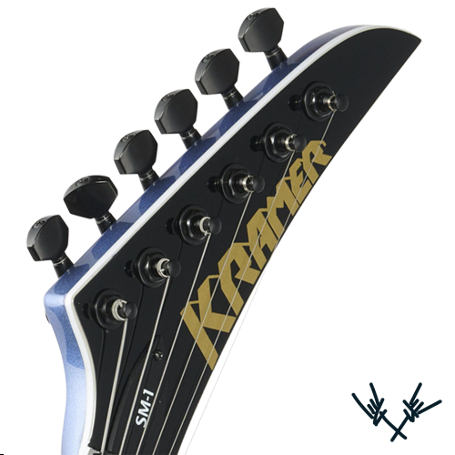 Kramer Pyramid Luthier Headstock Decal