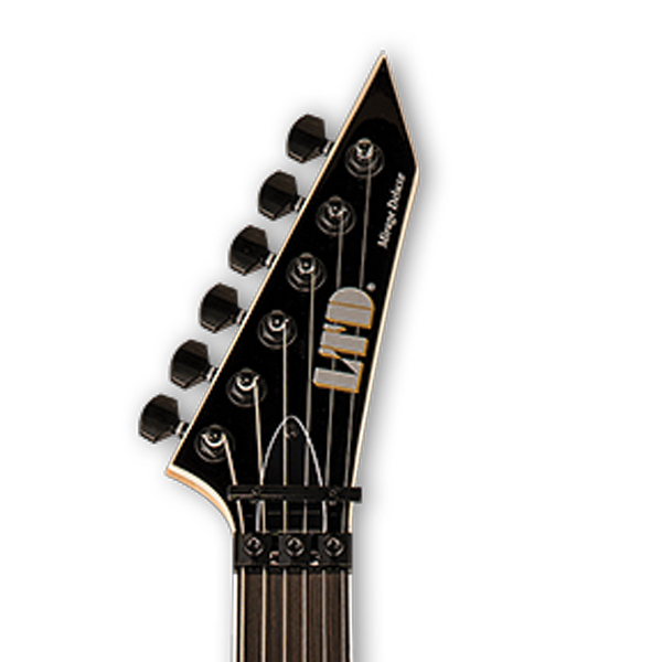 LTD Guitars Luthier Headstock Decal White LTD Guitars Luthier Headstock Decal White
