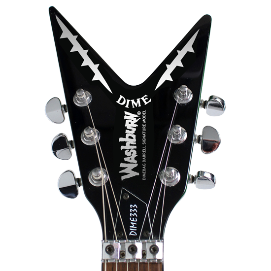 Washburn Dimebag Darrell 333 Signature Headstock Decal Set Washburn Dimebag Darrell 333 Signature Headstock Decal Set