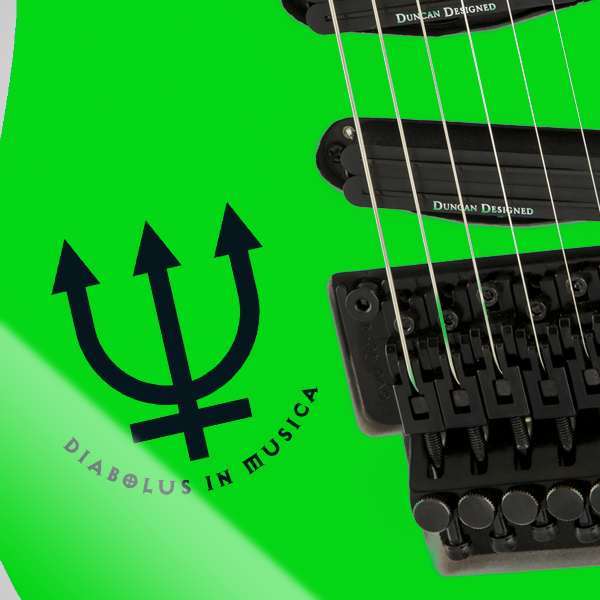 Diabolus in Musica Tritone Guitar & Bass Sticker