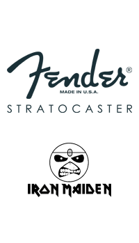 Fender Stratocaster Iron Maiden Headstock Decal