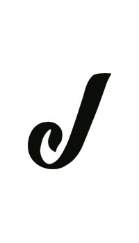 Jackson Bass 'J' Headstock Decal