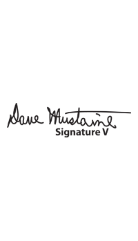 Dave Mustaine Signature V Headstock Decal