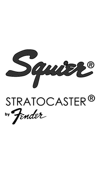 Squier by Fender Stratocaster Headstock Decal