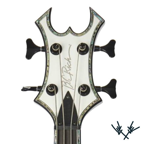 BC Rich Bass Guitar Headstock Decal