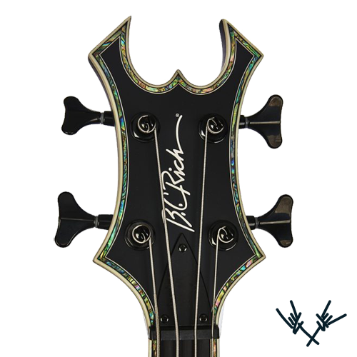 BC Rich Bass Guitar Headstock Decal