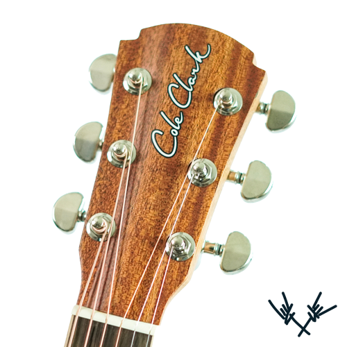 Cole Clark Accoustic Guitar Headstock Decal