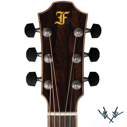 Furch Guitars Headstock Decal Logo