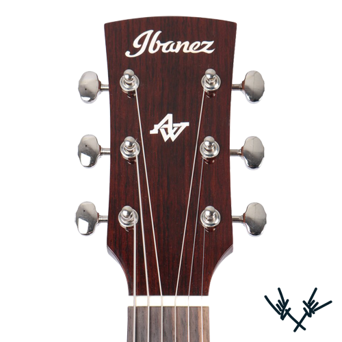 Ibanez Artwood Accoustic Guitar Headstock Decal