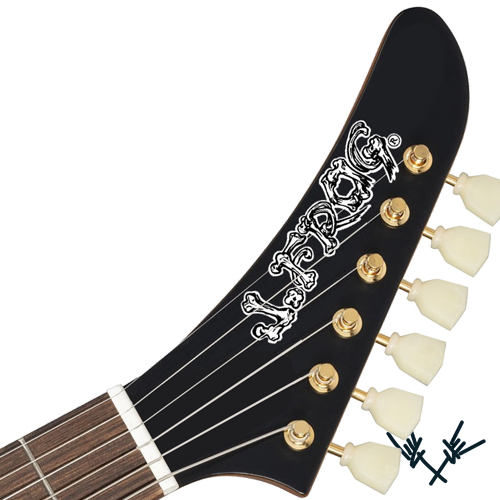 J Frog Headstock Decal