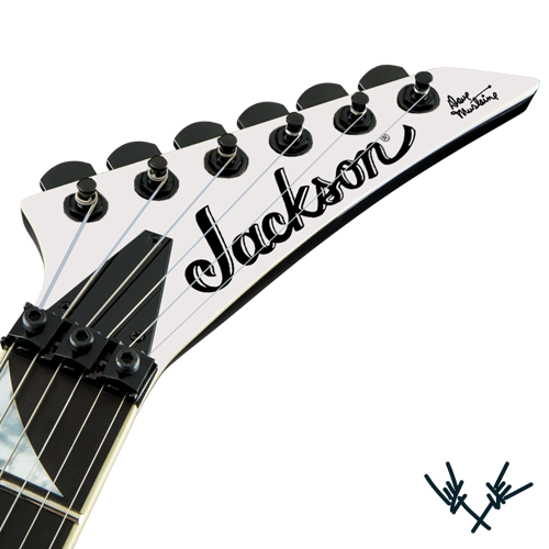 Jackson Dave Mustaine Signature Headstock Decal