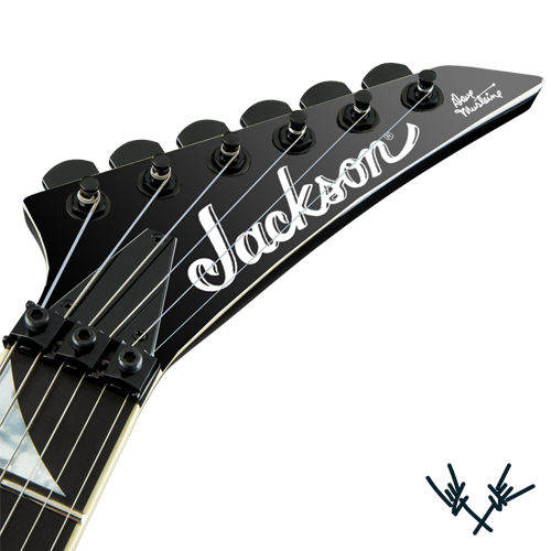 Jackson Dave Mustaine Signature Headstock Decal