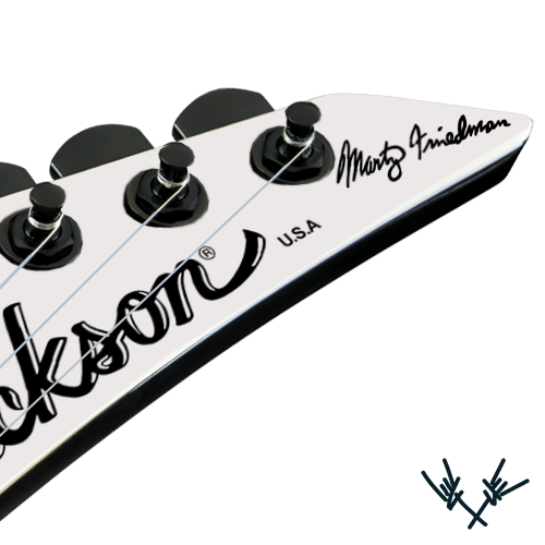 Jackson - Marty Friedman Signature Decal