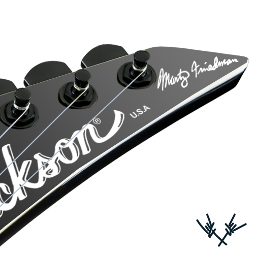 Jackson - Marty Friedman Signature Decal