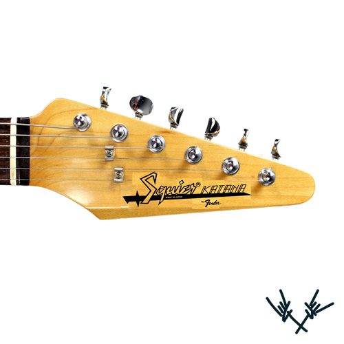 Squier Katana Headstock Decal