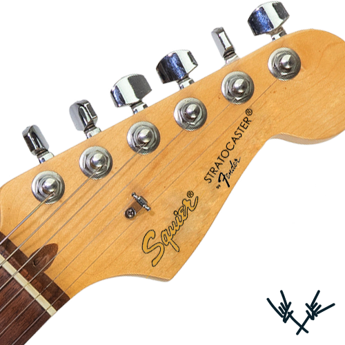 Squier Stratocaster Headstock Decal