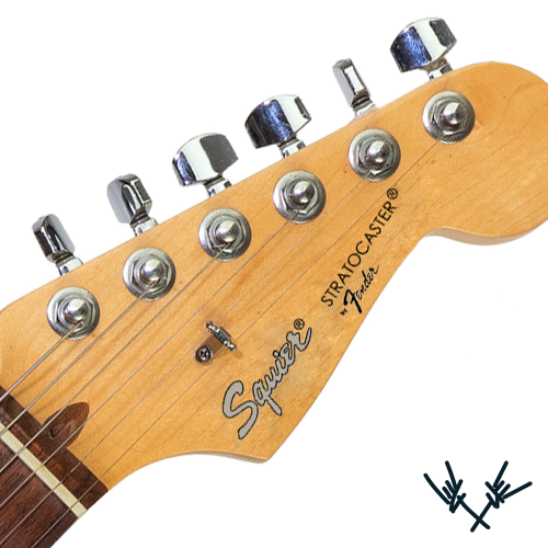 Squier Stratocaster Headstock Decal