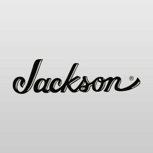 Jackson Guitars Luthier Headstock Logo Decal Black