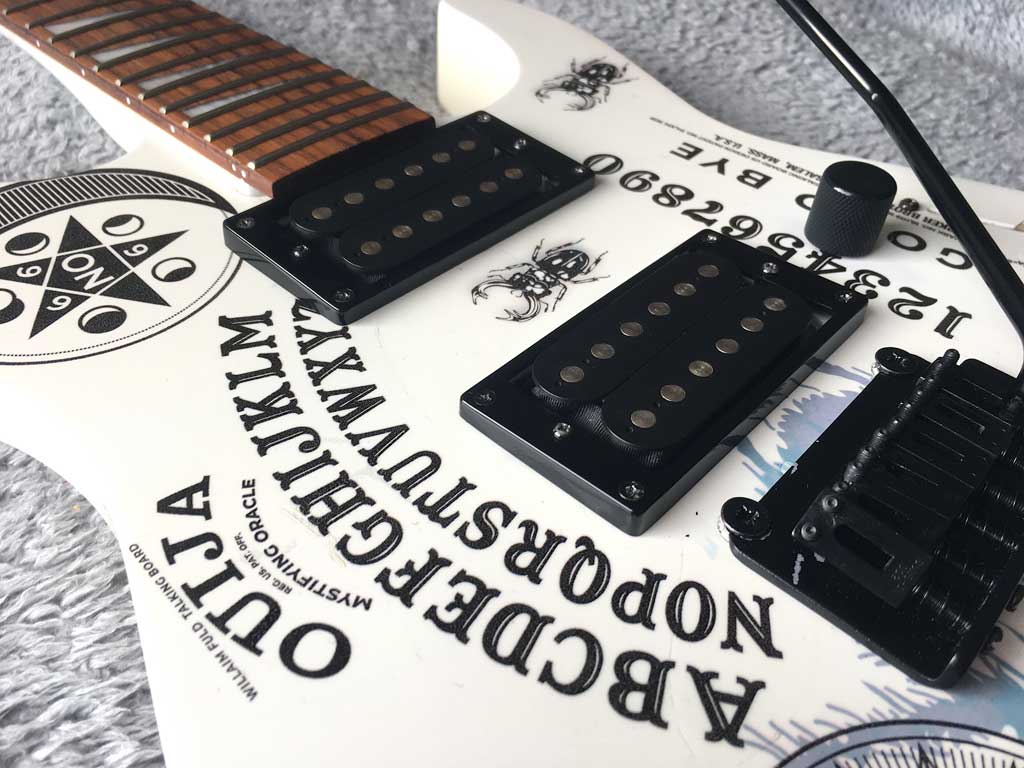 Alchemy Ouija Board Jackson Guitar Project