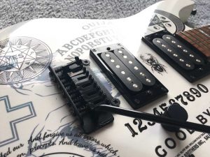 Jackson Dinky Alchemy Ouija Board Decal Set Project