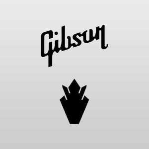 Gibson Crown Waterslide Headstock Guitar Decal