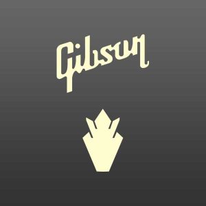 Gibson Crown Waterslide Headstock Guitar Decal