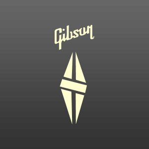 Gibson Diamond Waterslide Headstock Guitar Decal