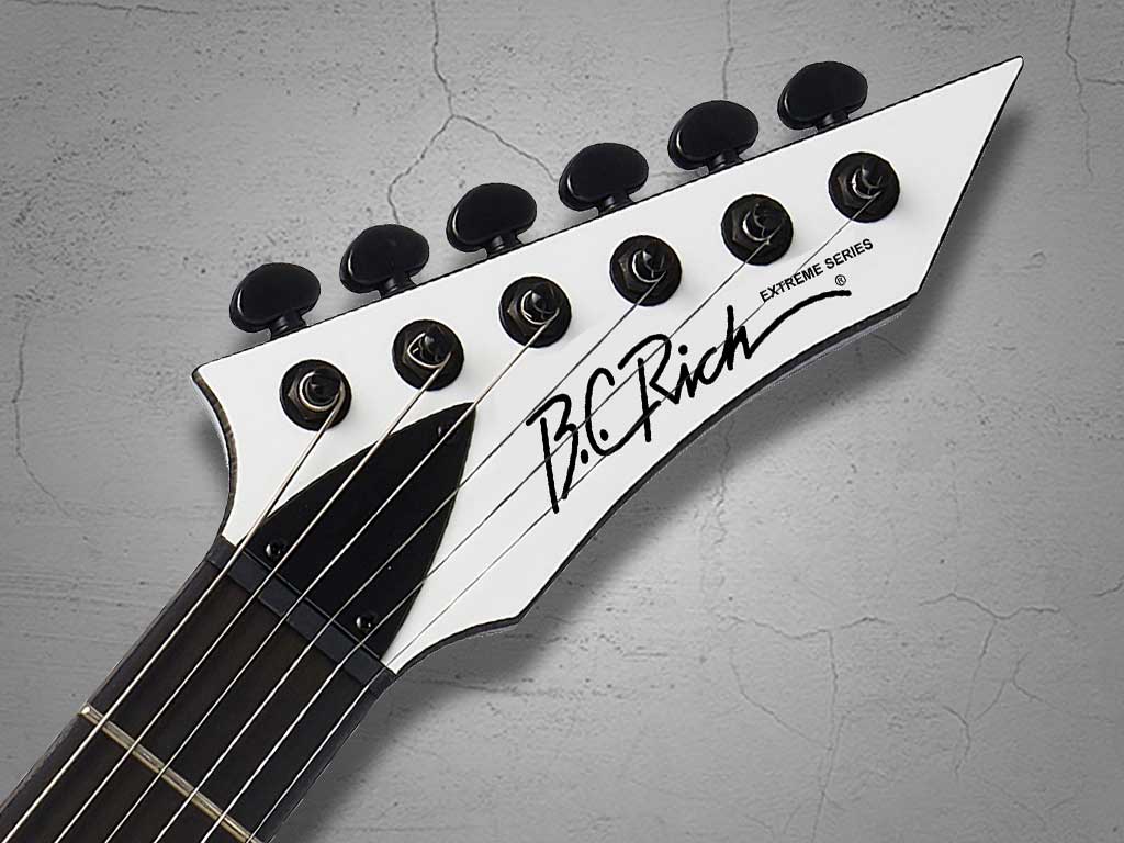 BC Rich Waterslide Headstock Decals