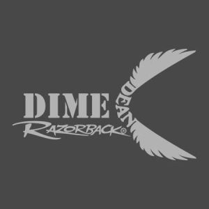 Dean Dime Razorback Headstock Decal
