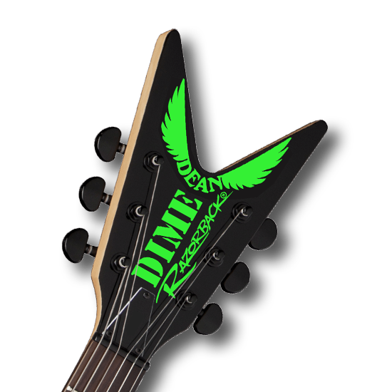 Dean Guitars Headstock Decals Logos