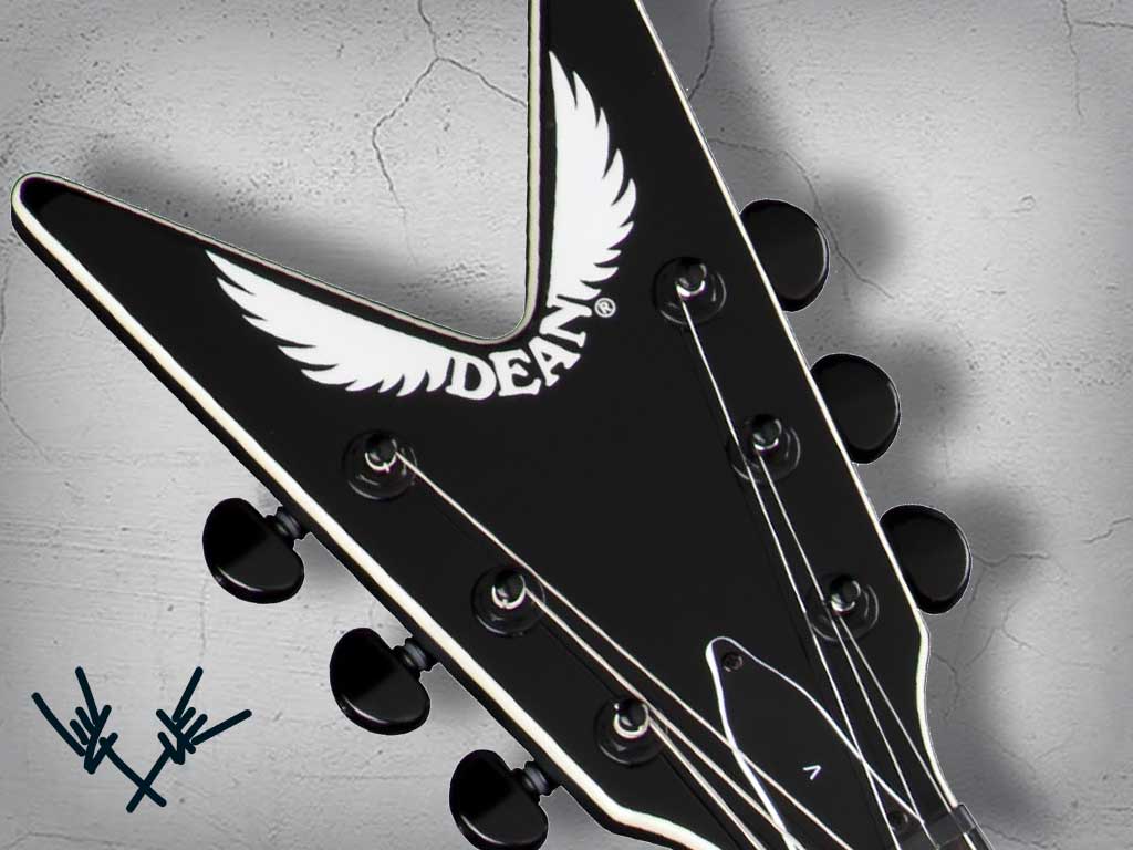 Dean Guitars Waterslide Headstock Decals